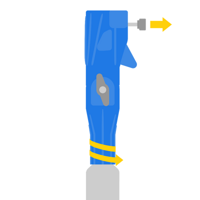 Open Brush Holder